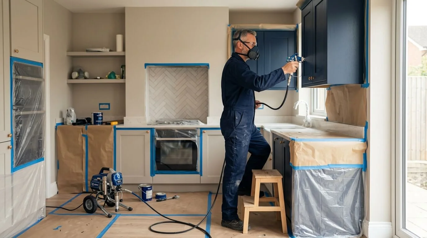 Kitchen spraying Rochdale